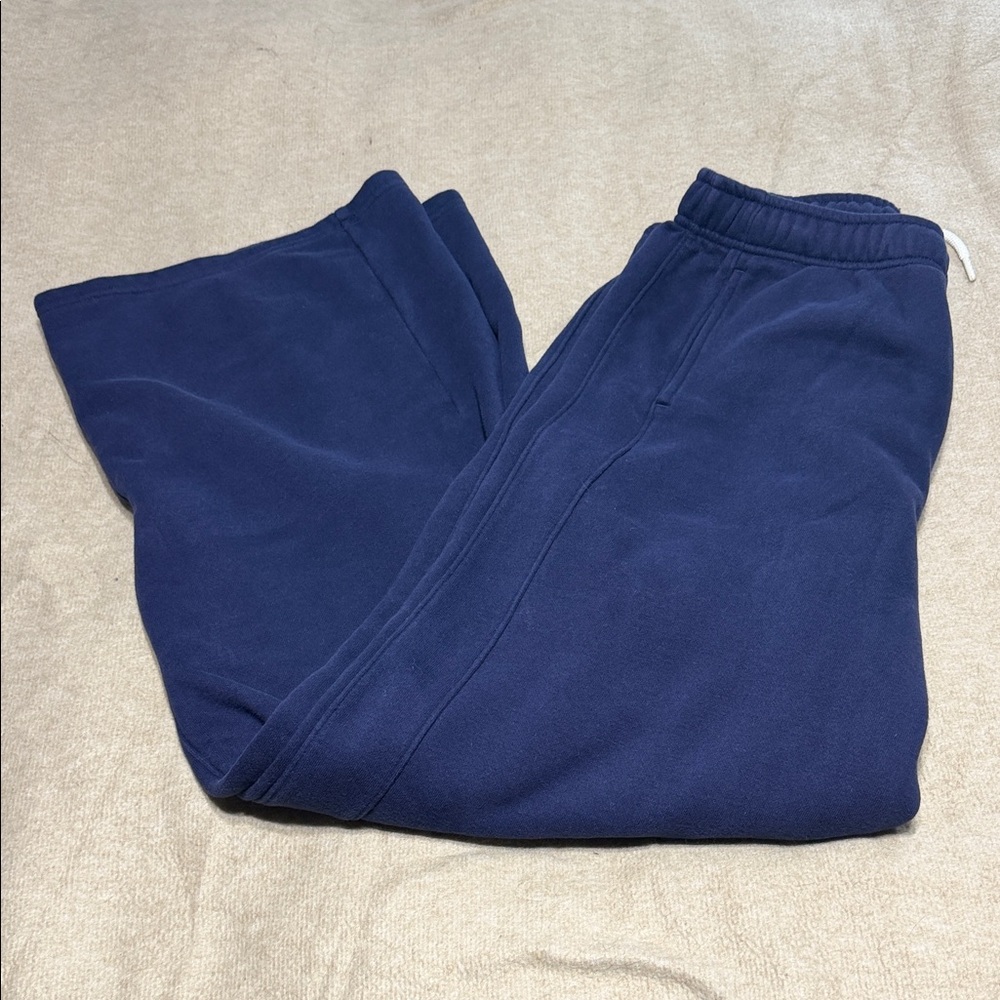 Aerie Womens Navy/Deep Blue Joggers - Picture 3 of 5